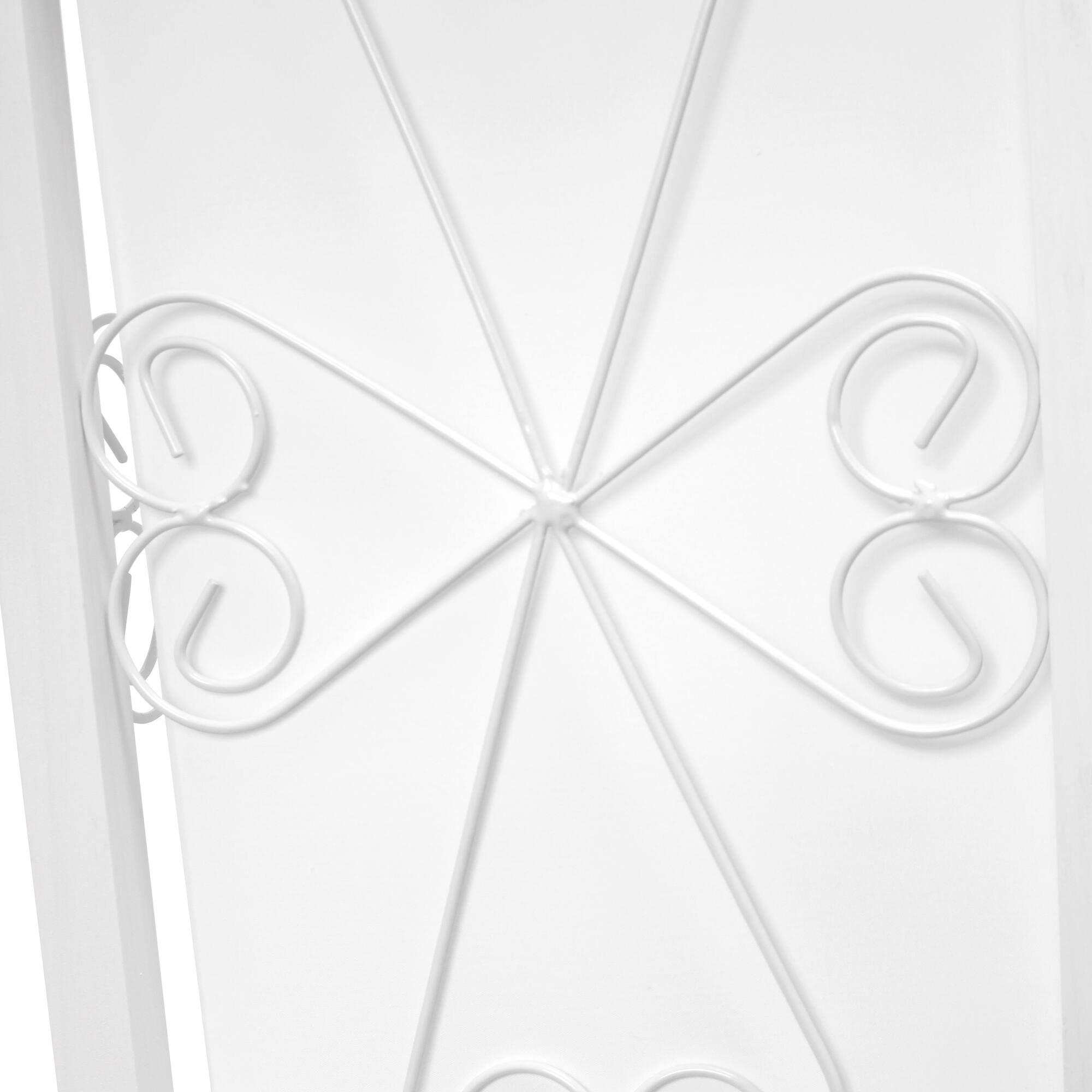 Simple Designs™ Floor Lamp Storage Shelf and Wine Rack with Linen Shade